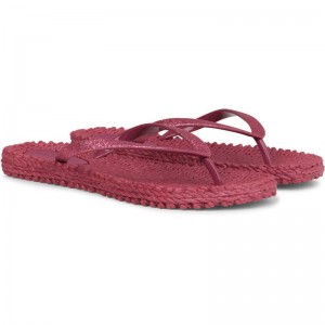 Ilse Jacobsen cheerful01 Flip Flops Dame Wine | 4781952-PS