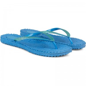 Ilse Jacobsen cheerful01 Flip Flops Dame Blå | 1845963-OR