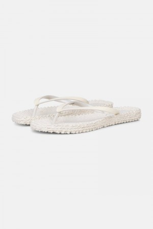 Ilse Jacobsen cheerful01 Flip Flops Dame Creme | 9358741-XM