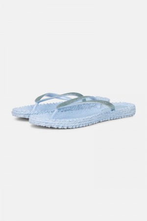 Ilse Jacobsen cheerful01 Flip Flops Dame Blå | 9503627-XY