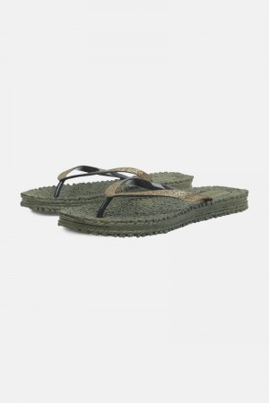 Ilse Jacobsen cheerful01 Flip Flops Dame Army | 1539782-UG