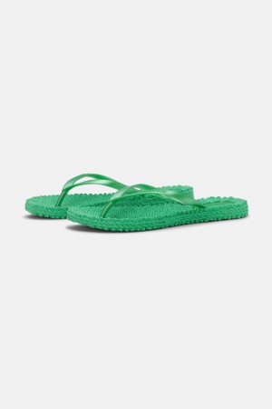 Ilse Jacobsen cheerful02 Flip Flops Dame Grønn | 8624390-LU