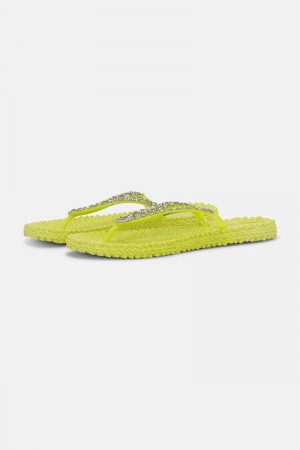 Ilse Jacobsen cheerful03g Flip Flops Dame Lime | 4197823-PJ