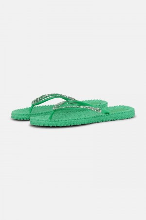 Ilse Jacobsen cheerful03g Flip Flops Dame Grønn | 6429573-WM