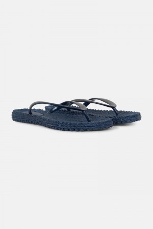 Ilse Jacobsen cheerful04m Flip Flops Dame Indigo | 1208547-RS