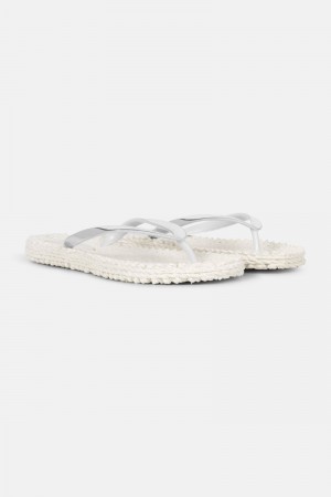 Ilse Jacobsen cheerful04m Flip Flops Dame Creme | 1597368-QF