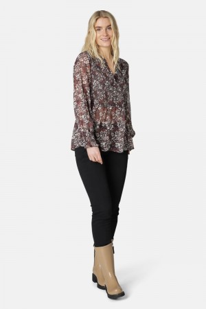 Ilse Jacobsen crea1107pan Shirts Dame Java | 7598641-QZ