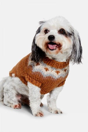 Ilse Jacobsen dogknit02l Vov-Vuf Dame Rust | 4971065-DB