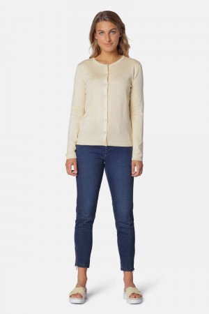 Ilse Jacobsen gwen4023 Cardigans And Pullovers Dame Gul | 5304897-MD