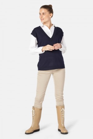 Ilse Jacobsen gwen4025 Cardigans And Pullovers Dame Mørke Indigo | 5194236-MA