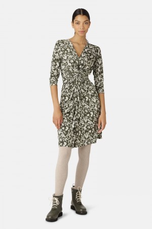 Ilse Jacobsen nice7245aris Dresses Dame Army | 5347189-WL