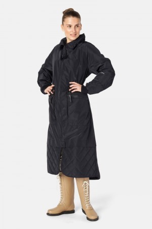 Ilse Jacobsen rain176 Regnjakker Dame Svarte | 4372985-SO