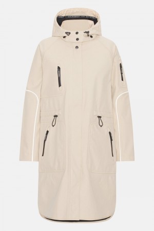 Ilse Jacobsen rain207 Ytterklær Dame Beige | 9054813-XW