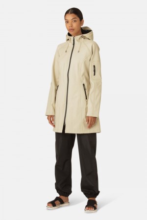 Ilse Jacobsen rain37 Regnjakker Dame Beige | 9415876-YC