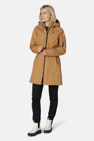 Ilse Jacobsen rain37 Regnjakker Dame Cashew | 2701836-VW