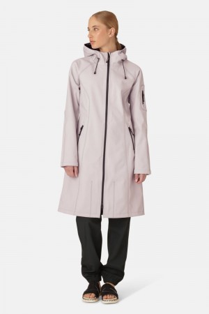 Ilse Jacobsen rain37l Regnjakker Dame Concrete | 4765138-BG