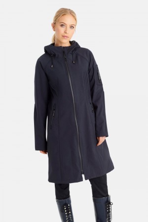 Ilse Jacobsen rain37l Regnjakker Dame Mørke Indigo | 3528907-KC