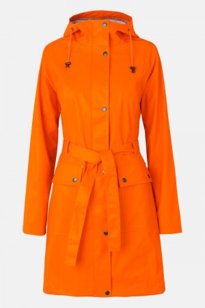 Ilse Jacobsen rain70 Regnjakker Dame Rød Oransje | 2946578-YD