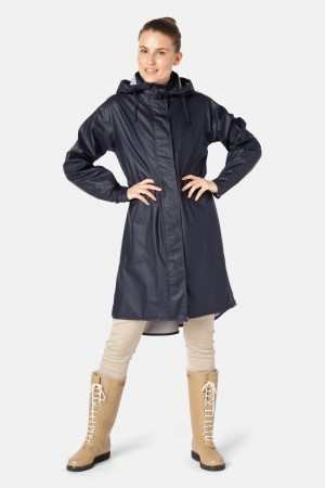 Ilse Jacobsen rain71 Regnjakker Dame Mørke Indigo | 0246538-PM