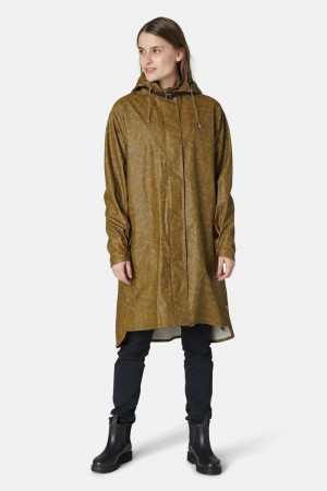 Ilse Jacobsen rain71drop Regnjakker Dame Washed Army | 7534018-SU