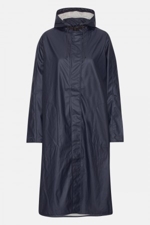 Ilse Jacobsen rain71l Regnjakker Dame Mørke Indigo | 6314980-IV