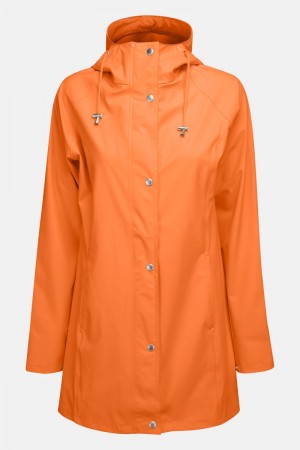 Ilse Jacobsen rain87 Regnjakker Dame Rød Oransje | 7489052-ND