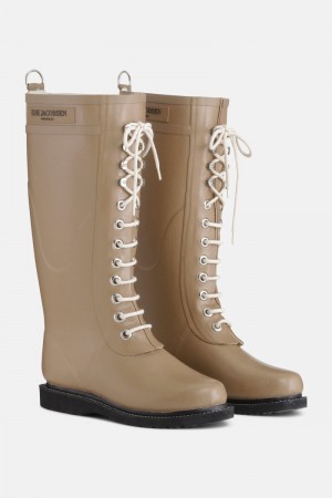 Ilse Jacobsen rub1 Rainboots Long Dame Otter | 1702954-TQ