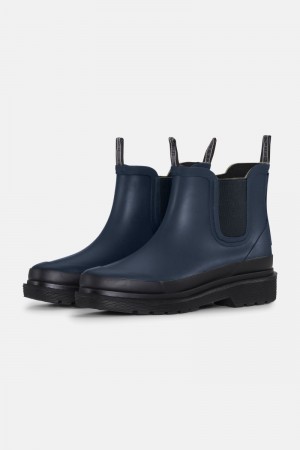 Ilse Jacobsen rub30c Rainboots Short Dame Mørke Indigo | 5869410-UH