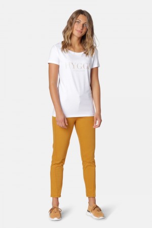 Ilse Jacobsen t-shirt2127 T-skjorte Dame Hvite | 2815374-UG