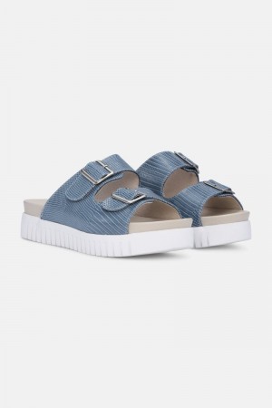 Ilse Jacobsen tulip1165re Sandaler Dame Blå | 2986075-GC