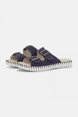 Ilse Jacobsen tulip1176lc Sandaler Dame Marineblå | 9328760-MD