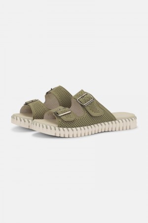 Ilse Jacobsen tulip1176lc Sandaler Dame Army | 1874390-IF