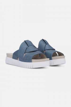 Ilse Jacobsen tulip1260 Sandaler Dame Blå | 5637218-OC