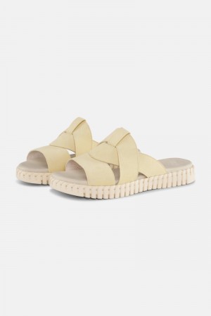 Ilse Jacobsen tulip1265 Sandaler Dame Pisket Krem | 6312578-XO