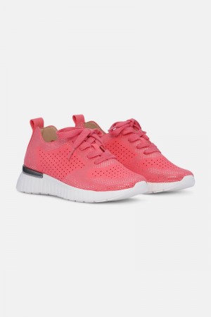 Ilse Jacobsen tulip4075 Sneakers Dame Rasperry | 6970835-QO