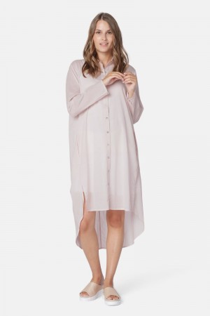 Ilse Jacobsen voile1047 Shirts Dame Pale Blush | 2578960-QI