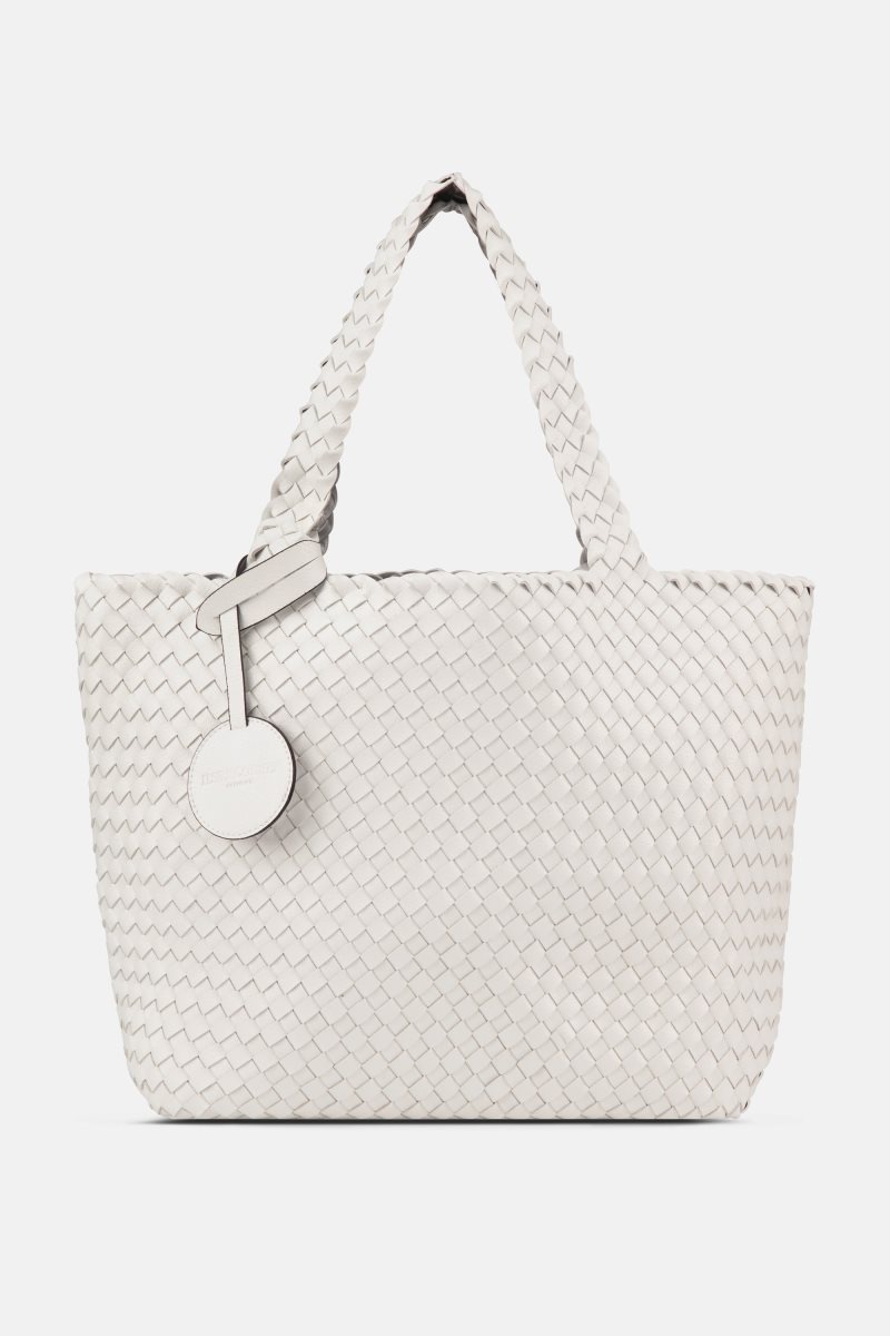 Ilse Jacobsen bag08 Vesker Dame Hvite Sølv | 6892407-VS