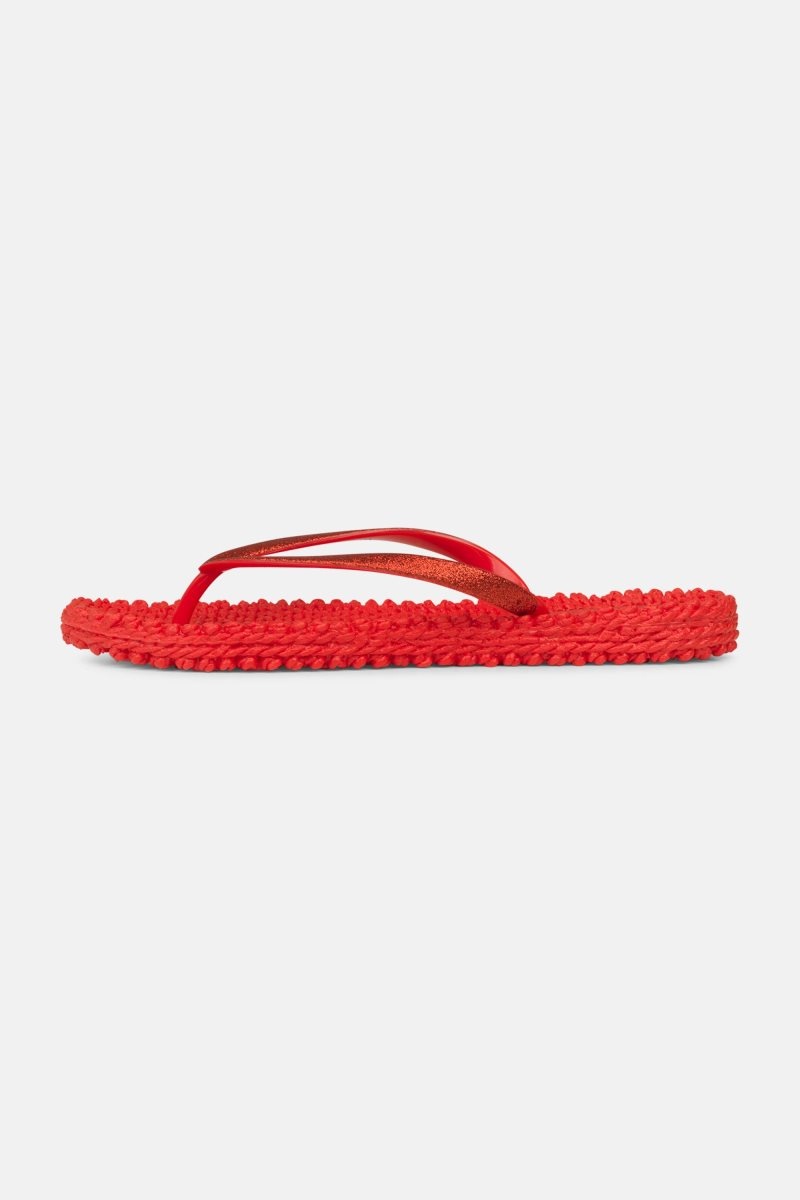 Ilse Jacobsen cheerful01 Flip Flops Dame Dyp Rød | 7405826-PZ