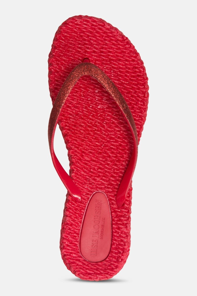 Ilse Jacobsen cheerful01 Flip Flops Dame Dyp Rød | 7405826-PZ