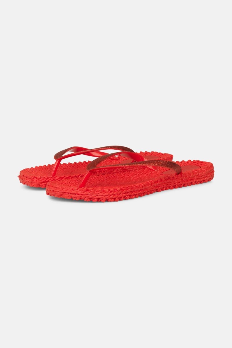 Ilse Jacobsen cheerful01 Flip Flops Dame Dyp Rød | 7405826-PZ