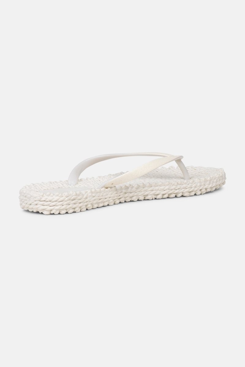 Ilse Jacobsen cheerful01 Flip Flops Dame Creme | 9358741-XM