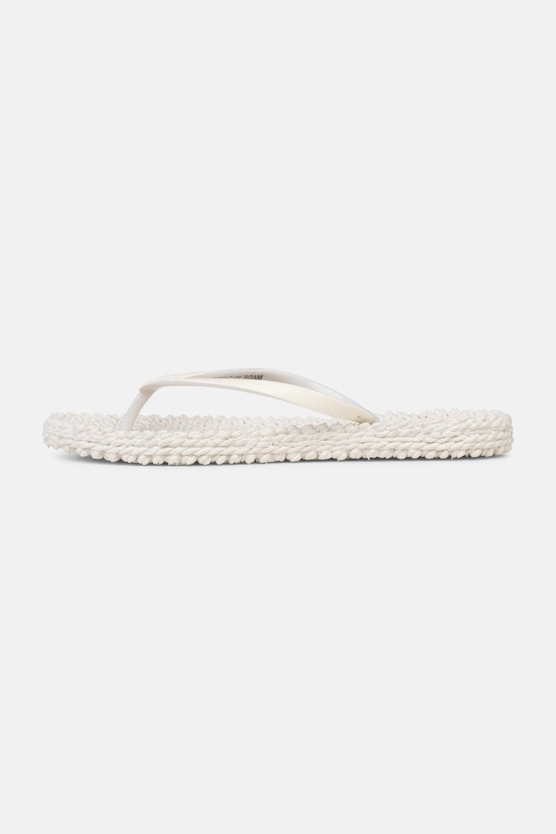 Ilse Jacobsen cheerful01 Flip Flops Dame Creme | 9358741-XM