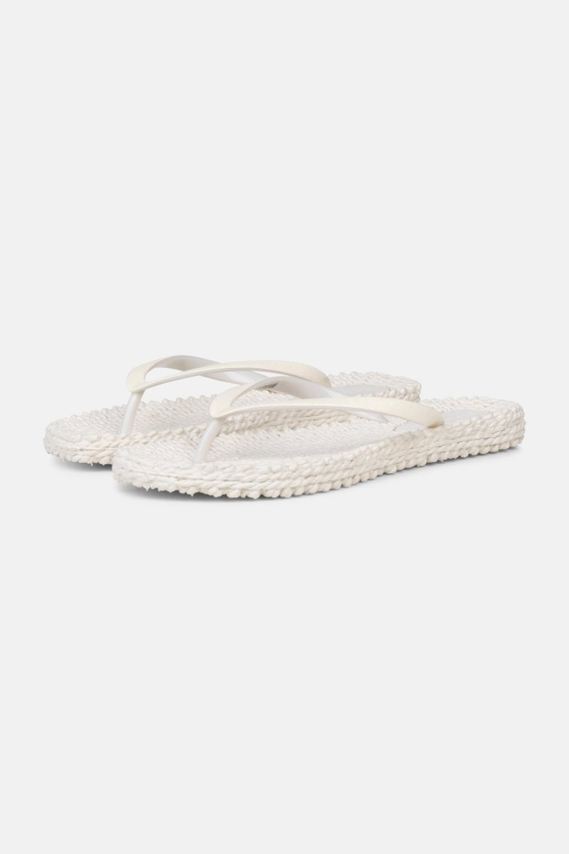 Ilse Jacobsen cheerful01 Flip Flops Dame Creme | 9358741-XM