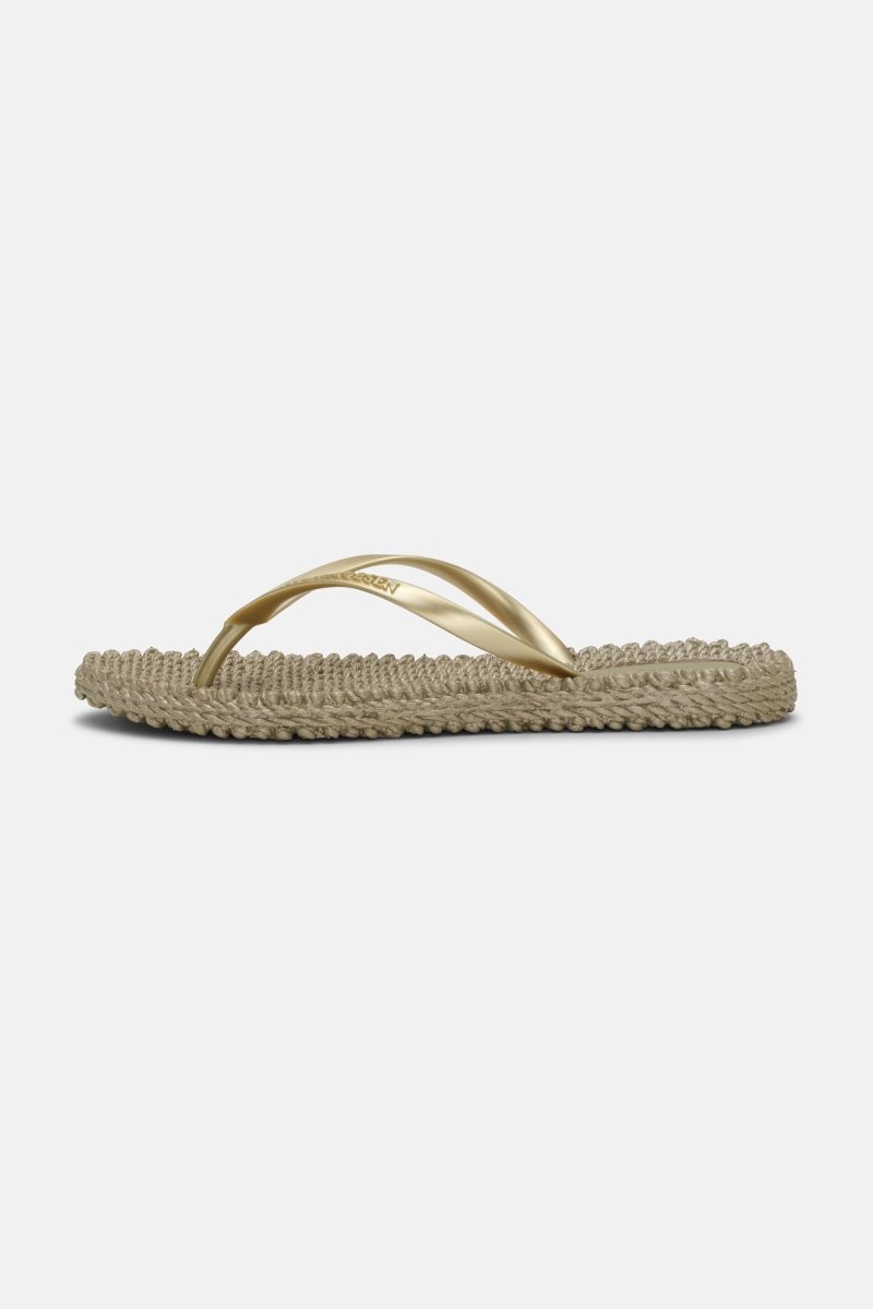 Ilse Jacobsen cheerful02 Flip Flops Dame Platin | 6284753-BJ