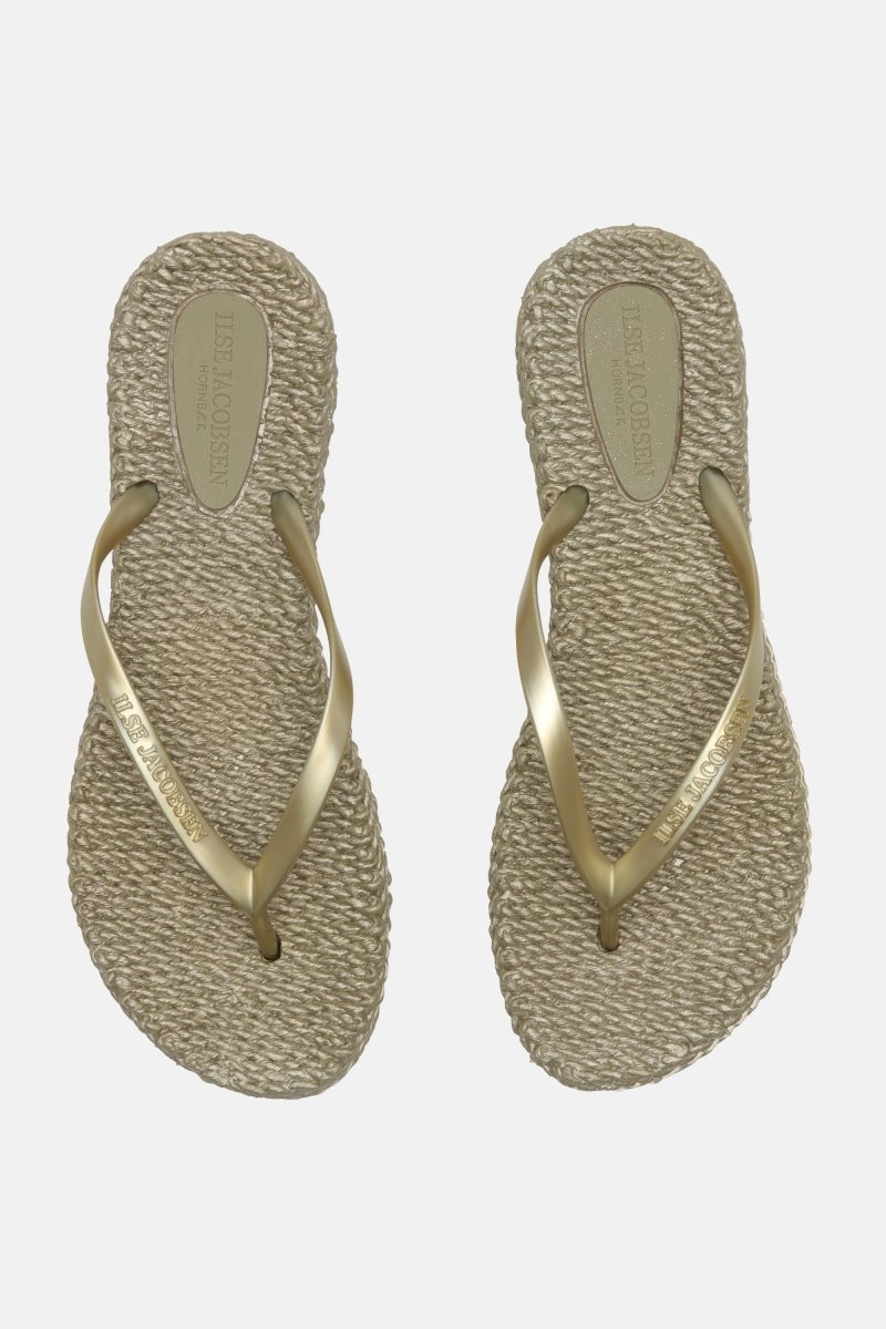 Ilse Jacobsen cheerful02 Flip Flops Dame Platin | 6284753-BJ