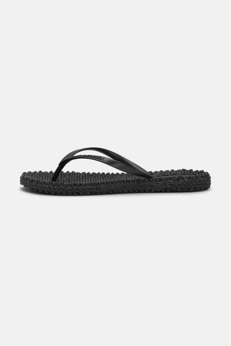 Ilse Jacobsen cheerful02 Flip Flops Dame Svarte | 0482356-NA