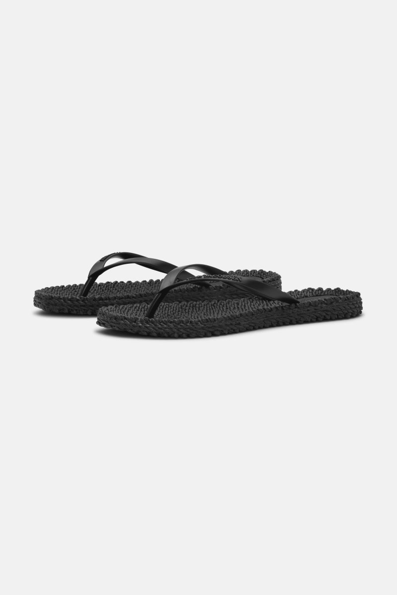 Ilse Jacobsen cheerful02 Flip Flops Dame Svarte | 0482356-NA