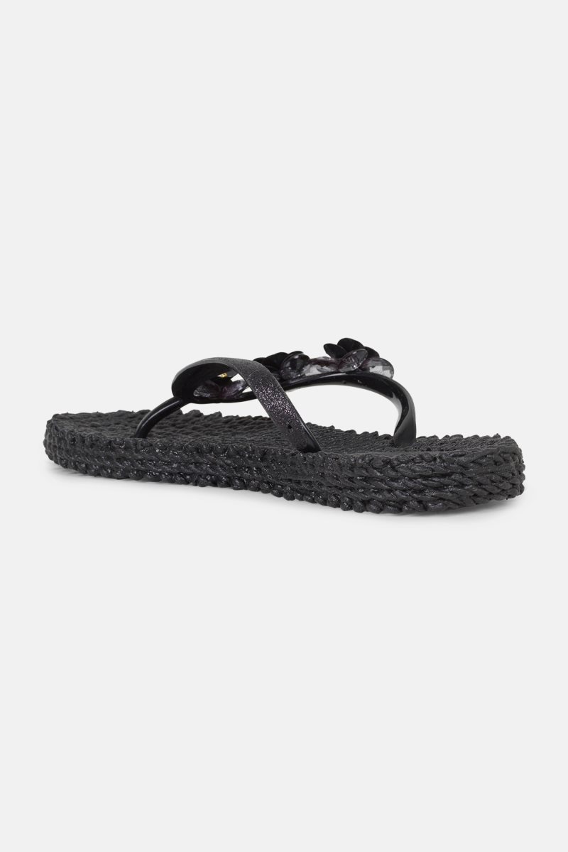 Ilse Jacobsen cheerful02f Flip Flops Dame Svarte | 6489107-SN