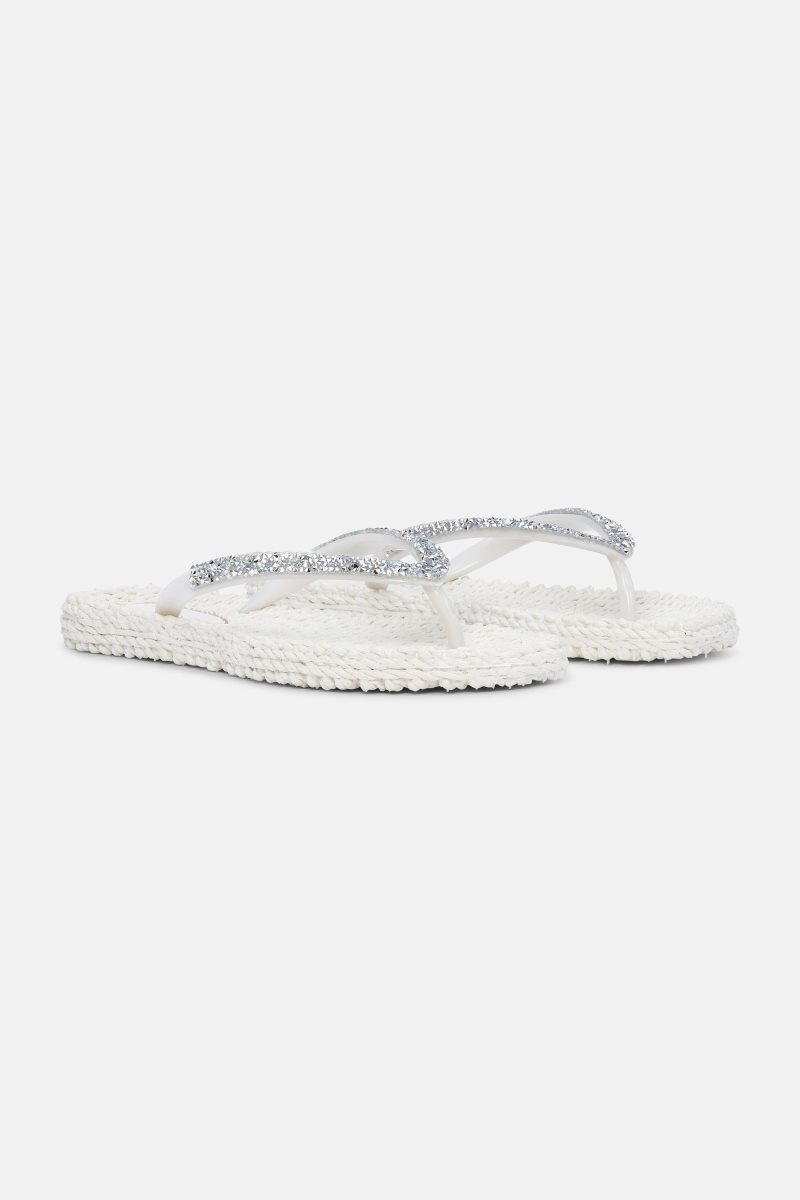 Ilse Jacobsen cheerful03g Flip Flops Dame Creme | 5032986-QB