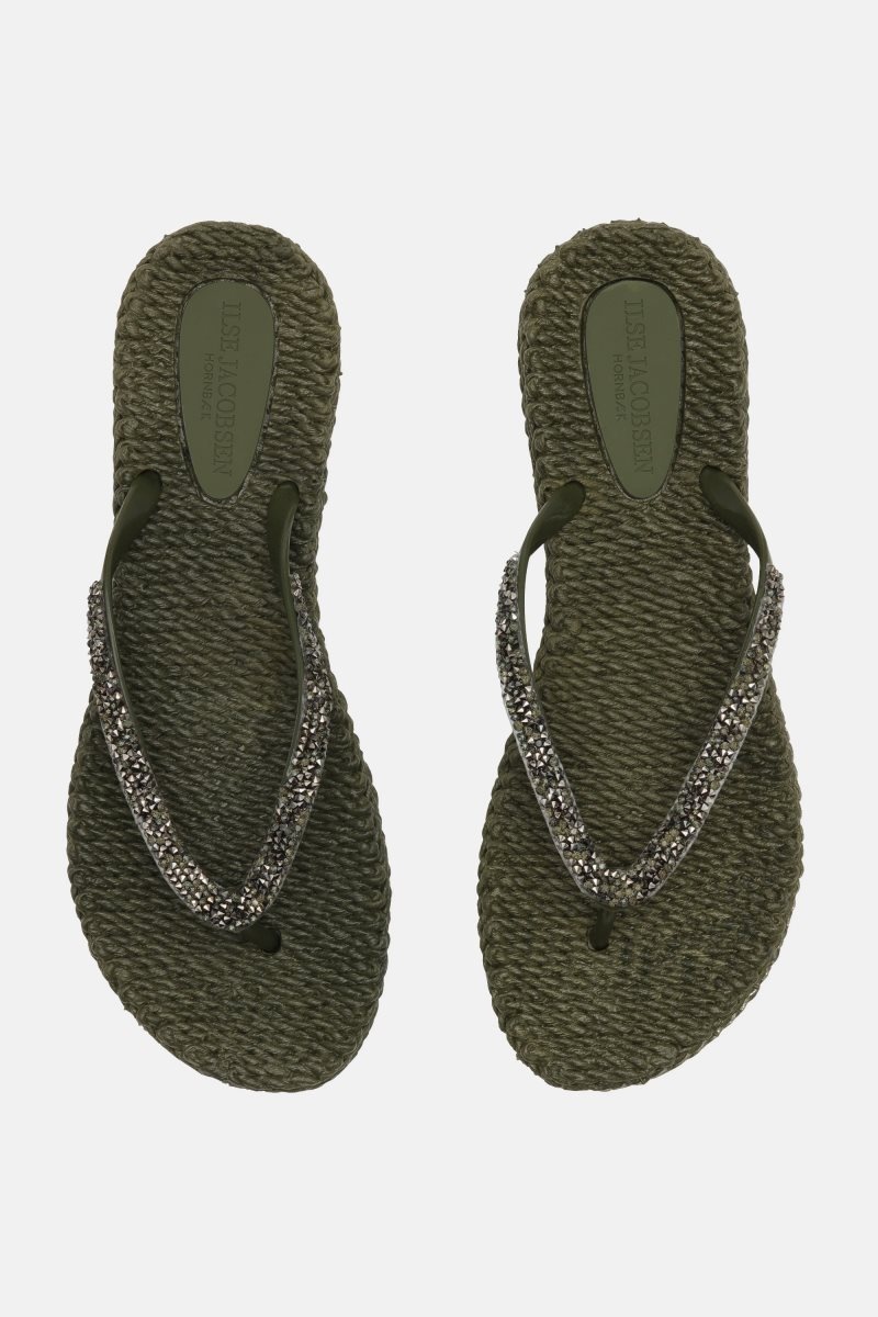 Ilse Jacobsen cheerful03g Flip Flops Dame Army | 4329570-RV